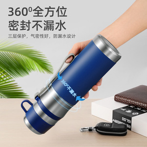 Jiakang Stainless Steel Insulated Water <b>Bottle</b> 316 Food Grade Large Capacity With Tea Infuser Travel Use - Product Image 4