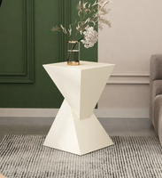 Table basse minimaliste pour canapé, table d'appoint haut de gamme de luxe léger
