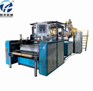 HT-1000 Single Layer Plastic PE Film Stretch Film Making Machine Manufacturer