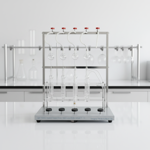 Testeur de teneur en soufre pour produits pétroliers légers TP-119, type pompe à vide 5 tubes, pour l'analyse du soufre des pétroles liquides - Product Image 3