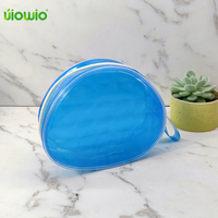Sac de rangement zippé en PVC transparent et coloré, étanche, pour soutien-gorge en silicone, idéal pour les voyages, personnalisable par UIOWIO
