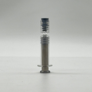 OEM Ready 1ml <b>Glass</b> Syringe Custom Color Logo Metal Plunger Sterile <b>Packaging</b> Options for Cosmetics - Product Image 6