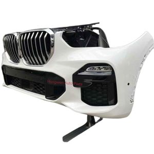 Venta al por mayor de <span class=keywords><strong>segunda</strong></span> <span class=keywords><strong>mano</strong></span> para <span class=keywords><strong>BMW</strong></span> <span class=keywords><strong>X5</strong></span> G05 parachoques delantero usado superventas electrónico tanque de agua radiador frontal sobre rejilla coche Bum - Product Image 3