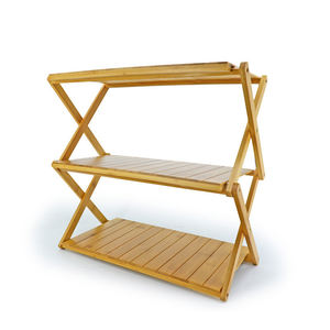 Étagère à chaussures pliable en bois moderne, armoire de conception, présentoir à domicile, support de rangement, armoires, organisateur, étagère - Product Image 4