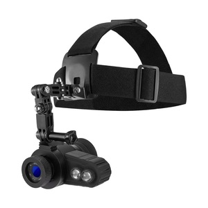 Casco ergonómico Compatible Grabación digital HD Aumento 8x Visión nocturna infrarroja Monocular 200 metros Distancia visual - Product Image 2