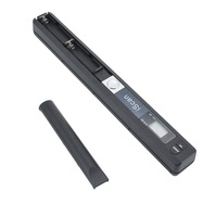Mini Escáner de Documentos Portátil USB con Sensor de Imagen a Color A4, Resolución de 900dpi, Negro, en Existencia