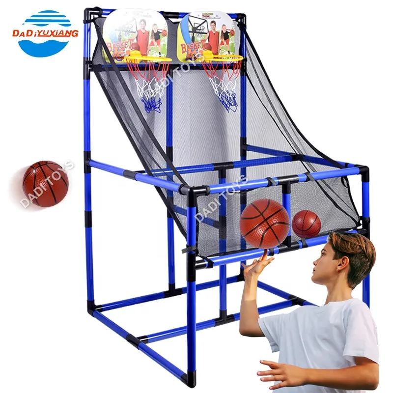 DADI Support Customization New Double Outdoor Sport Toys Basketball Hoop Stand Indoor Basketball Hoop Game