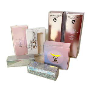 Light design personalizzato rosa make up <span class=keywords><strong>box</strong></span> foglio di rosa oro timbratura Lip polish miracolo olio di imballaggio scatola di carta per cosmetici - Product Image 5