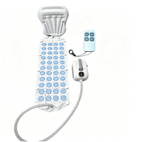 Masajeador de Bañera con Calefacción, Spa, Burbujas, Chorro de Agua, Máquina de SPA para el Hogar con Control Remoto Inalámbrico, Tapete Antideslizante y Almohada para el Cuello