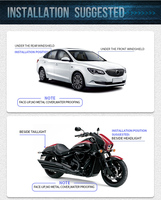 Traceur GPS avec détection de démarrage, fonction ACC OIL-Cut, plateforme haute vitesse, application Android IOS, traceur GPS pour voiture et moto