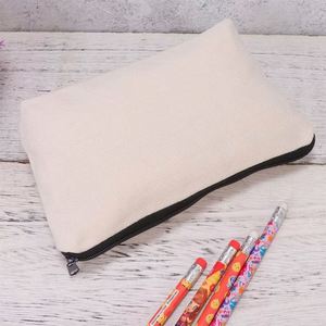 Personalized Multi-Functional Plain Cotton Travel <b>Make</b> <b>up</b> Bag Custom Printed Zipper Pouch Canvas Beauty Makeup Pouch Bags - Product Image 4
