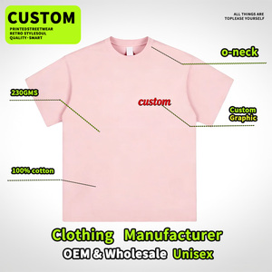 Camiseta de algodón 100% personalizada talla EE. UU., con hombros caídos, corte holgado, estilo urbano, estampado gráfico de alto gramaje 230 g/m² <span class=keywords><strong>para</strong></span> hombre - Product Image 3