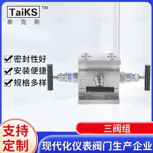 Collecteur à trois vannes en acier inoxydable intégré, transmetteur coplanaire haute pression, modèle 304 - Product Image 4