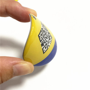 Kỹ thuật số thông minh lập trình URL <span class=keywords><strong>QR</strong></span> Mã in kích thước lớn 50 mét Dome cao cấp NFC thẻ với keo mạnh - Product Image 6