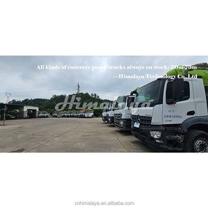 2021 Euro 6 Zoomlion 50m Boom Usado Diesel Power Recondicionado Cimento Beton Bomba De Concreto com Caminhão - Product Image 6