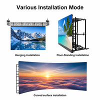 Mur d'écran LED haute luminosité grand format P2.6 P2.9 P3.91 pour intérieur et extérieur, écran de fond LED pour scène, mur vidéo pour concert et événement