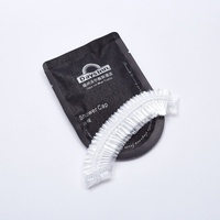 Bonnet de douche jetable pour chambre d'hôtel, haute élasticité, usage unique, biodégradable, recyclable, matière douce, accessoire de voyage