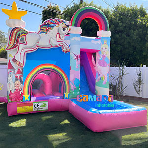 Commercial CE Certified Waterproof Pink Purple Jumper Bounce House Inflatable Bouncer Dry Slide Inflatable Princess Castle - Product Image 6