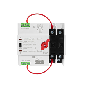 Commutateur de transfert automatique (ATS) double alimentation 2 pôles 100A triphasé CA 400V sur rail DIN, type <span class=keywords><strong>PC</strong></span> - Product Image 5