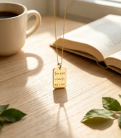 Collier avec pendentif pour chien en acier inoxydable gravé sur mesure, « Vous êtes toujours ma bien-aimée », plaque de nom carrée personnalisée, cadeau pour femme