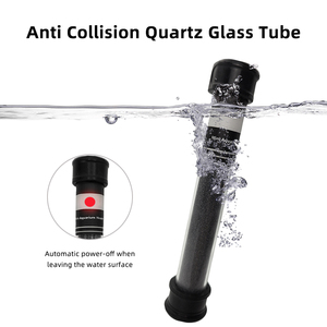 Tige chauffante électrique à affichage numérique 25W 50W 100W 150W 200W 300W Chauffe-eau à quartz pour réservoir de poissons tortues - Product Image 2