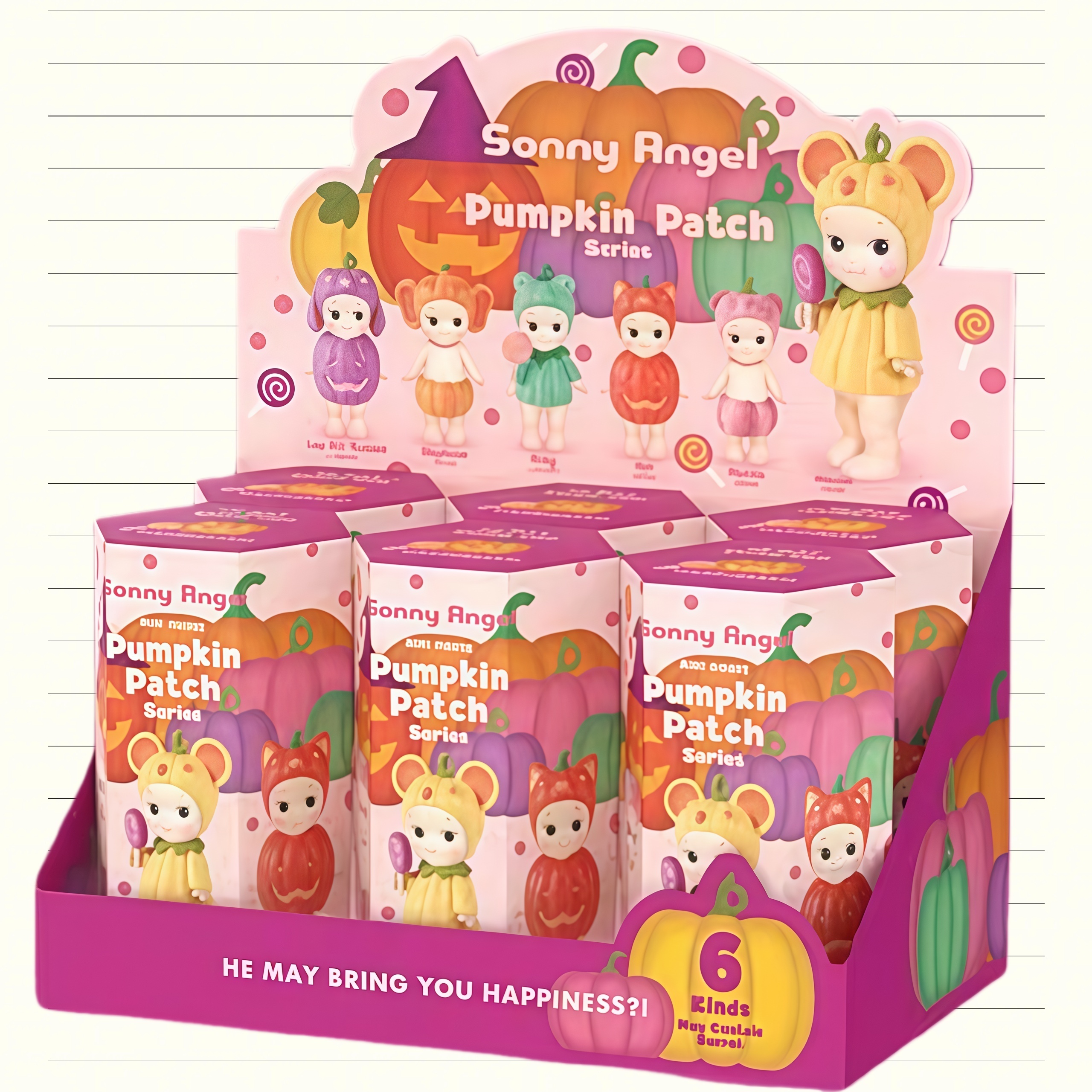 Sonny Angels Pumpkin Patch 6 Boxes/set