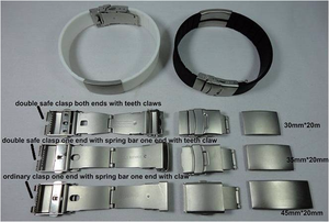 Tùy chỉnh Silicone Vòng đeo tay cao cấp alzheimers mất trí nhớ nhận dạng vòng đeo tay thời trang Vòng đeo tay - Product Image 2