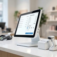 Système de point de vente (PDV) tout-en-un pour le commerce de détail, matériel de bureau, compatible Linux, Android, Windows 10, caisses enregistreuses