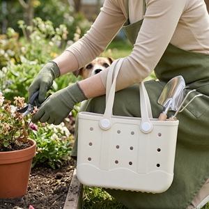 Sac de plage multifonctionnel imperméable en EVA, kit de jardinage avec cisailles et gants de jardinage pour l'entretien des jardins en plein air - Product Image 1