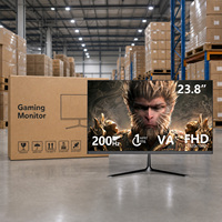 23,8 24 inch 1K 75 100 144 165 180Hz Flat Frameless HDR Gaming PC Computer LCD LED Monitor RGB Verlichting voor Desktop
