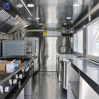 Remorque de cuisine mobile CAMPTRL entièrement équipée pour tacos, barbecue, hot-dogs – Chariot de restauration pour événements