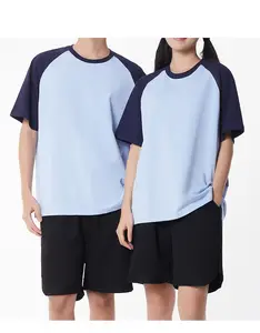 Benutzer definierte 250g 100% Baumwolle Workout Gym Fitness T-Shirt Quick Dry Herren Workout Ringer Singulett Fitness Gym T-Shirt für Männer