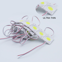 Boîtier d'éclairage étanche pour panneau publicitaire, module LED COB haute luminosité, signalétique extérieure, modèle de module LED, source d'éclairage LED DC12V