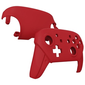 EXtremeRate Passion Red Faceplate and Backplate DIY Replacement Shell Housing <b>Case</b> for Nintendo <b>Switch</b> Pro Controller - Product Image 2