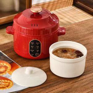 Mcdou Pentola Elettrica Silenziosa da 0,8L, Pentola in Ceramica Portatile per Stufati, Pentola Intelligente per Uova, Crema e Zuppe per Uso Domestico - Product Image 3