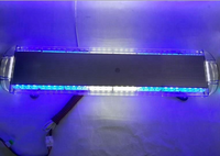 Barre lumineuse LED de 100 cm/39 pouces pour toit de camion de remorquage, balise de signalisation d'urgence pour véhicule, barre lumineuse stroboscopique