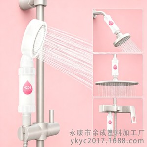 ไส้กรองฝักบัว H201 แบบ 1 ขั้นตอน 100 GPD กำจัดคลอรีน วิตามินซี กลิ่นหอมอโรมาเธอราพี สำหรับการอาบน้ำ - Product Image 3