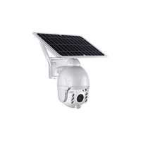 1080p mini cámara PTZ energía solar al aire libre inalámbrico 3G 4G tarjeta SIM cámara IP Cámara Solar 4g/
