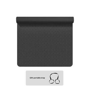 2-метровый профессиональный фитнес-Тренировочный Коврик с логотипом под заказ для домашнего спортзала мужской нескользящий очень толстый широкий длинный Коврик для йоги - Product Image 5