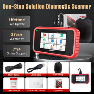 Launch CRP123E V2.0 Elite Escaner Automotriz <span class=keywords><strong>OBDII</strong></span> Lector DE CÓDIGO DE VEHÍCULO Escáner de coche OBD2 Herramienta de diagnóstico - Product Image 3