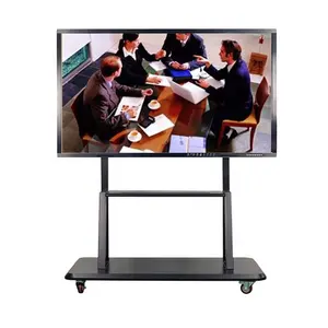 65 Inch Portable UHD 4k Ir Touch Smart Screen Monitor Interactive Whiteboard For Children