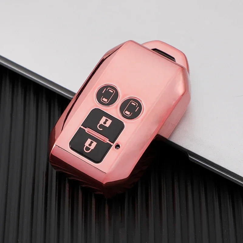 4 boutons couverture rose