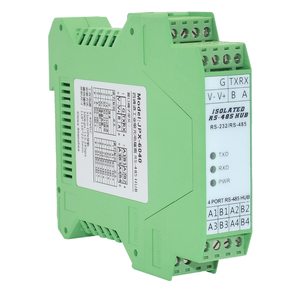 Hub industriel RS485 à 4 ports, convertisseur d'isolation optocoupleur RS232 1 voie vers RS485 4 voies, montage sur rail DIN W733 - Product Image 5