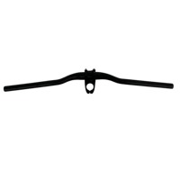 Guidon droit haute résistance pour trottinette électrique en alliage d'aluminium, résistant à l'usure, pièces de rechange améliorées