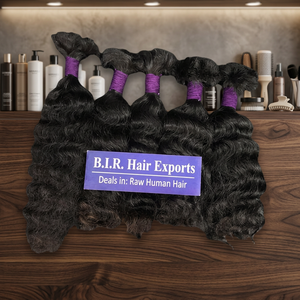 Extensiones de Cabello Humano de Alta Calidad, Ondulado Profundo, Cabello Remy Indio, 20-30 Pulgadas, Encaje HD, Doble Trama a Máquina, Todos los Colores Disponibles - Product Image 1