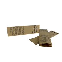 Papier kraft personnalisé recyclable personnalisé papier kraft blanc sac debout en papier kraft recyclable sac d'emballage de fournitures d'hôtel