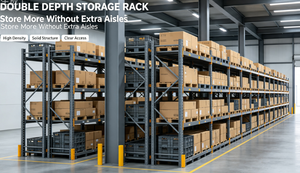 Home Warehouse Storage Boltless Shelving Rack Double-Sided Light-Duty Steel 2 <b>Shelves</b> Solid Backless Corrosion Protected Quick - Product Image 5