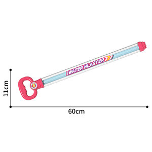 Pistolet à eau de poche avec logo personnalisé pour enfants, jouet d'été en plastique transparent pour jouer sur la plage et le <span class=keywords><strong>sable</strong></span> - Product Image 4