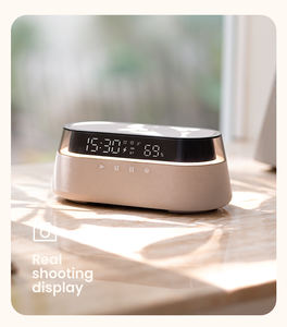 <span class=keywords><strong>Multi</strong></span> Despertador Blue-tooth Speaker 15W Carregador Rápido, Despertador Digital com Carregamento Sem Fio para Presente - Product Image 6