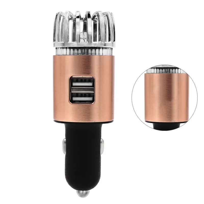 ew Smart Super Fast Charging Ionic Plug In Air Cleaner Ionizer Mini Negative Ion Car Charger Air Purifier for Cars